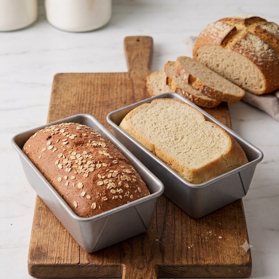 Freshly baked artisan breads